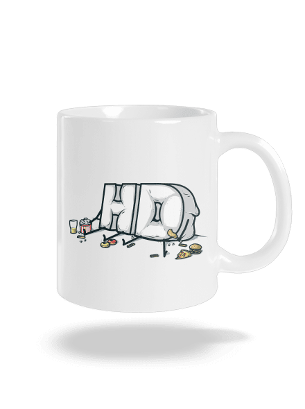 Full HD klasický hrnček White