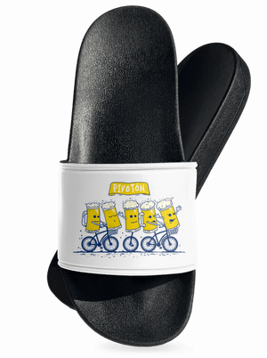 Pivotón šľapky White