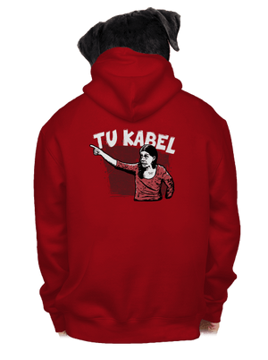 Tukabel pánska mikina na zips Red