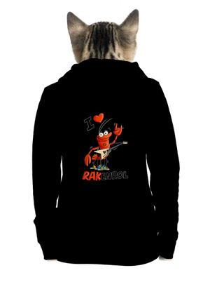 dámska mikina na zips