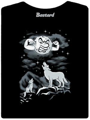 Vlčia ária dámske tričko prémium Black