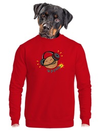 unisex mikina bez kapucne