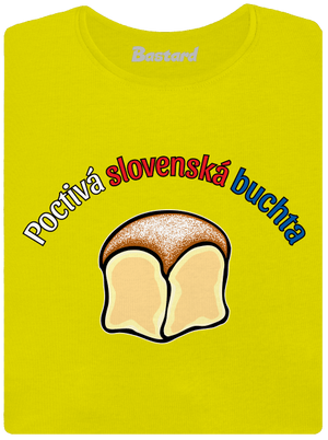 Poctivá buchta a klobása dámske tričko prémium Lemon