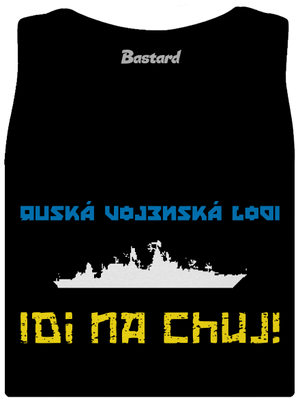 Ukrajina - Lodi idi na chuj dámske tielko klasické Black