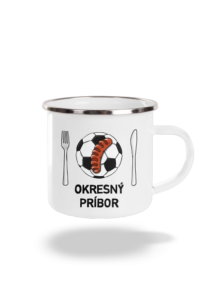 Okresný príbor plecháčik White