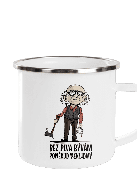 Neklidný bez piva plecháčik White