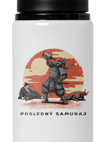 Posledný samuraj flaša na vodu White