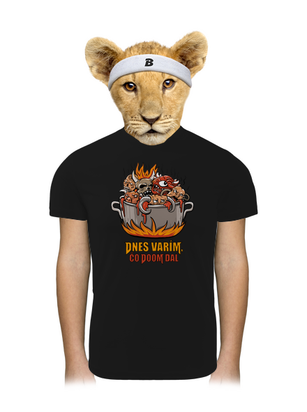 Čo Doom dal detské športové tričko Black