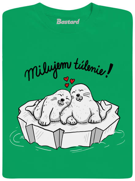 Milujem túlenie detské tričko Kelly Green