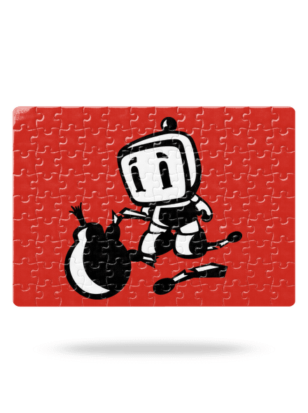 Bomberman puzzle White