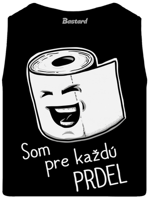 Prdel pánske tielko Black