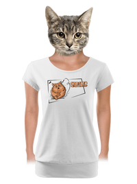 dámske tričko s lemom