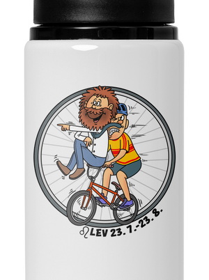 Cyklistický horoskop: Lev flaša na vodu White