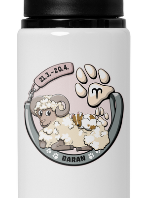 Psí horoskop: Baran flaša na vodu White