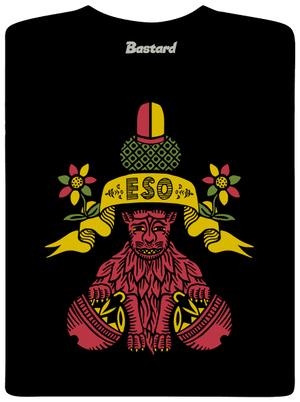 Guľové eso pánske dlhý rukáv Black