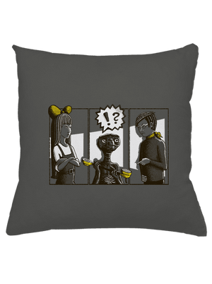 E. T. volať domov vankúš Gray Pol