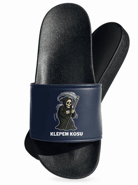 Klepem kosu šľapky Navy