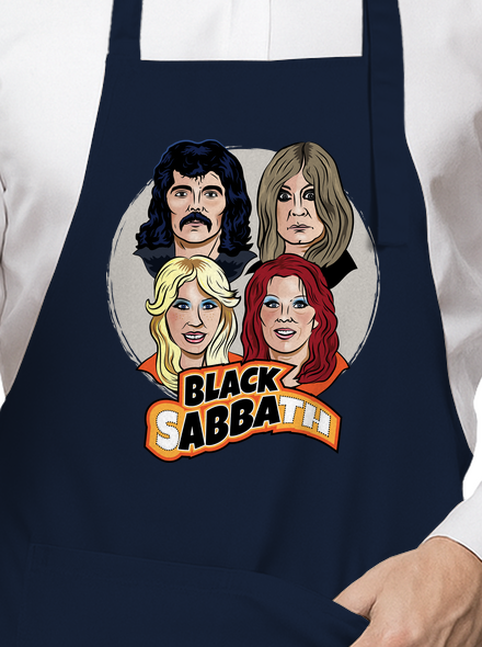 Black Abba zástera Navy