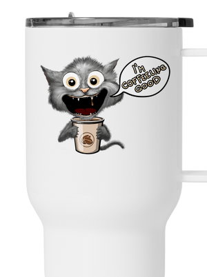 I’m coffeeling good termohrnček White