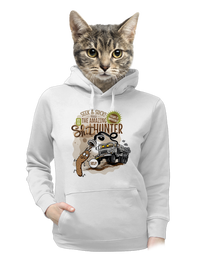 dámska mikina klokanka