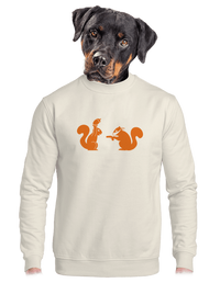 unisex mikina bez kapucne