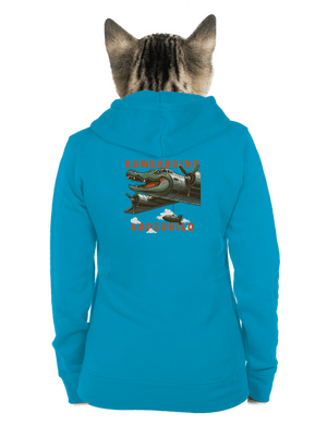 dámska mikina na zips