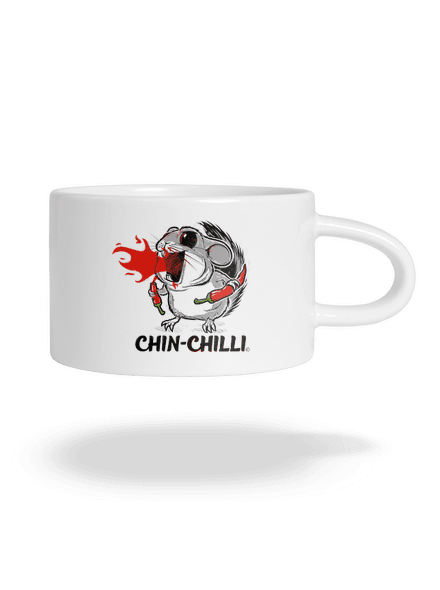 Chinchilli hrnček makronka White