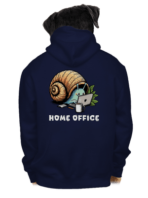 Slimákov home office pánska mikina na zips Navy