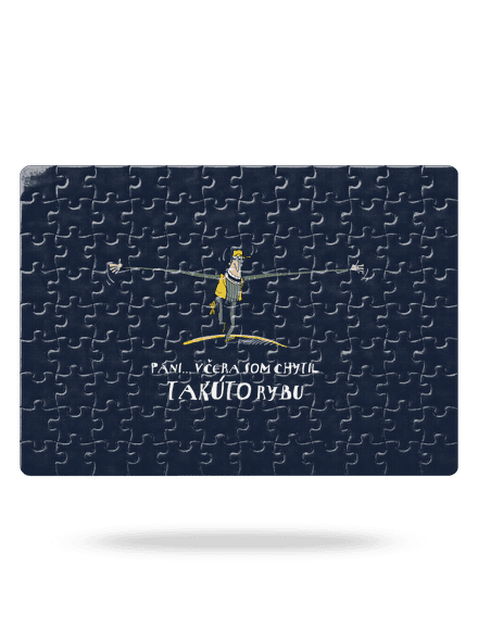 Takúto rybu som chytil puzzle White