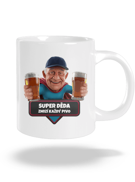 Super dedo veľký hrnček White
