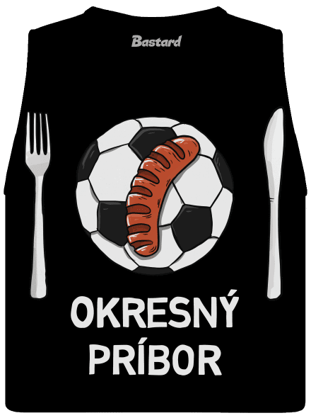 Okresný príbor dámske tielko voľné Black