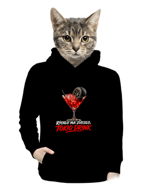 dámska mikina klokanka