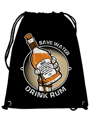 Save water vak Black