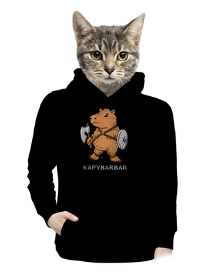 dámska mikina klokanka