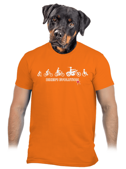 Biker’s Evolution pánske tričko Orange