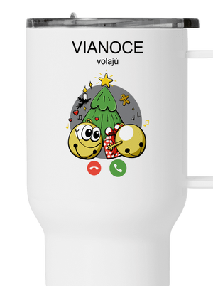 Vianoce volajú termohrnček White