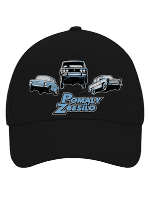 Pomaly a zbesilo šiltovka baseballka Black