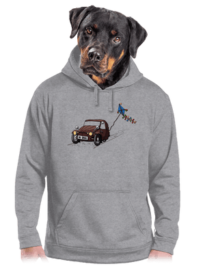 pánska mikina klokanka