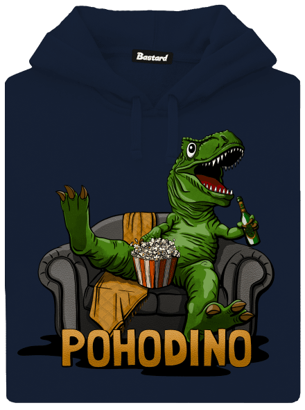 Pohodino pánska mikina klokanka Navy