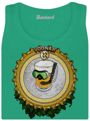 Pivný horoskop: Vodnár dámske tielko klasické Mint Mal