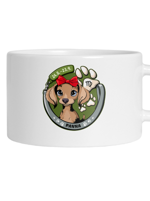 Psí horoskop: Panna hrnček makronka White