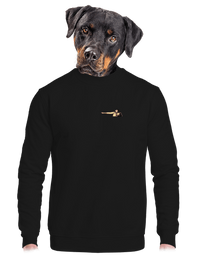 unisex mikina bez kapucne