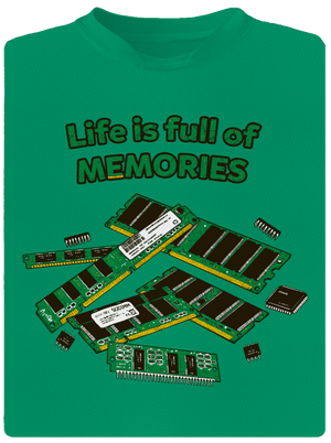 Uchované v pamäti detské športové tričko Kelly Green Mal