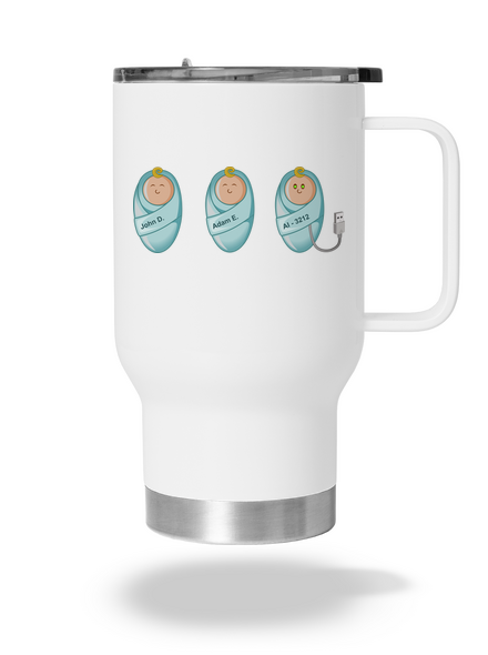 AI baby termohrnček White
