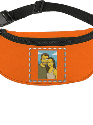 Simpsonovi z vlastnej fotky ľadvinka Orange