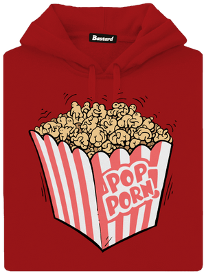 Popporn dámska mikina klokanka Red Mal