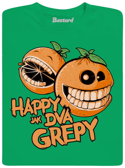 Happy grepy detské tričko Kelly Green