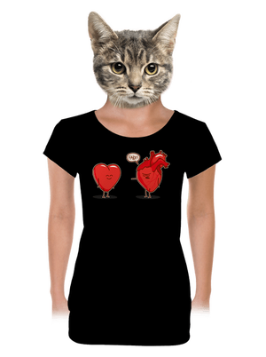 dámske tričko s lemom