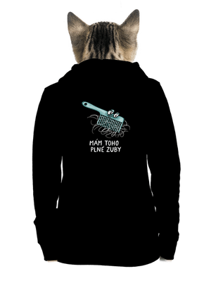 dámska mikina na zips