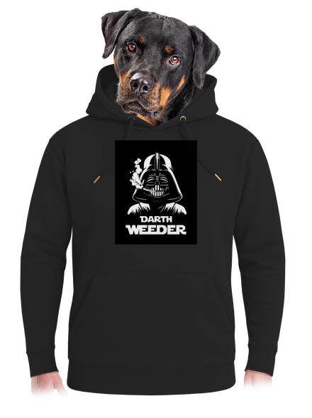Darth Weeder unisex mikina premium Dark Black